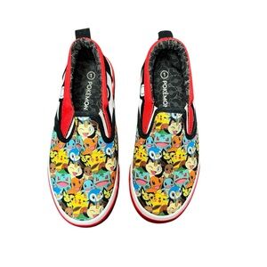Pokemon Little & Big Boys Casual Slip-on Sneakers Size 1